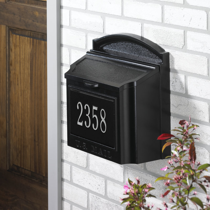 Whitehall Products Locking Wall Mounted Mailbox & Reviews Wayfair